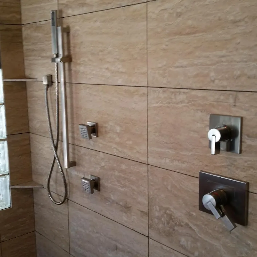 Shower fixture installation for Gas Line Repair in Uniontown